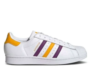 ADIDAS SUPERSTAR ‘WHITE GOLD PURPLE’