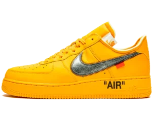 AF1 Low 0ff-White University Gold Metallic