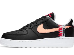 AF1 Pack Black Flash Crimson
