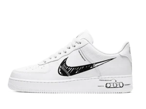 AF1 White Black