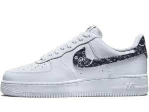 AF1 White Black Paisley