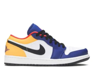 AIR JORDAN 1 LOW ‘WHITE DEEP ROYAL BLUE’