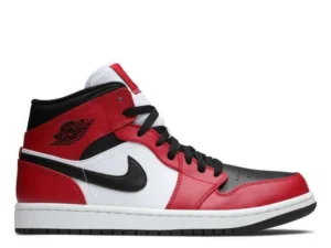 AIR JORDAN 1 MID ‘CHICAGO BLACK TOE’