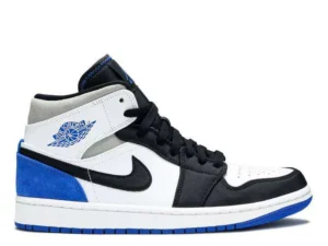 AIR JORDAN 1 MID ‘ROYAL BLACK TOE’
