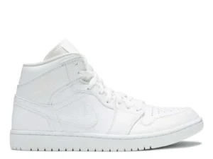 AIR JORDAN 1 MID ‘TRIPLE WHITE’