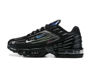 AIR MAX PLUS TN 3 ‘QUADRUPLE SWOOSH BLACK METALLIC SILVER’