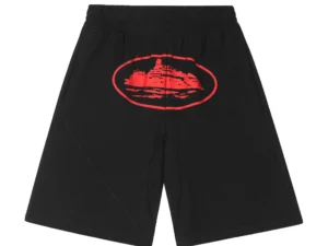 Alcatraz Black Red Shorts