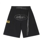 Alcatraz Cargo Full Black Shorts