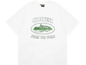 Alcatraz White Green T-shirt