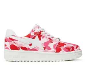 BAPESTA ‘ABC CAMO PINK’