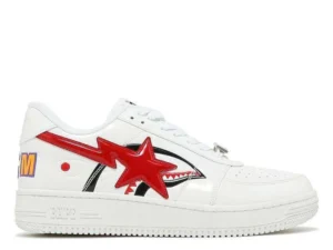 BAPESTA ‘SHARK FACE WHITE’