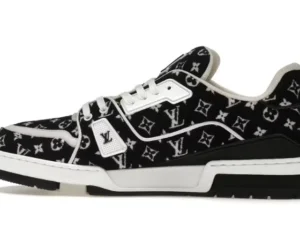 Black Monogram Textile