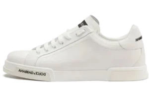Calfskin nappa Portofino sneakers White