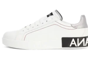Calfskin nappa Portofino sneakers White