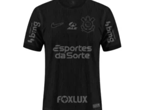 Camiseta Corinthians 24/25 2ª equipación con sponsors