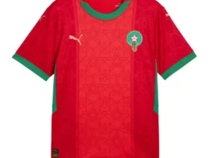 Camiseta Marruecos 1ª Equipación 2025 talla niño