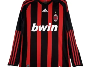Camiseta retro AC Milan 08/09 1ª equipación manga larga