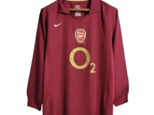 Camiseta Retro Arsenal 05/06 1ª equipación manga larga