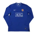 Camiseta retro Manchester United 08/09 2ª equipación manga larga