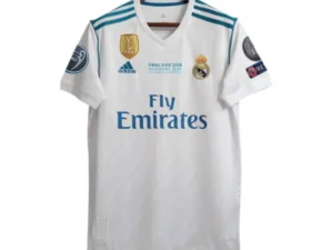 Camiseta Retro Real Madrid 17/18 1ª Equipación – Edición Final Champions League