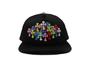 Cap Chrome Hearts Multi Color Crosses Trucker Hat