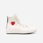 Comme Des Garçons Play x Converse Blancas
