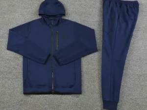 Conjunto Nike Sportswear Tech Fleece Azul Escuro