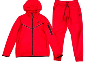 Conjunto NIKE TECH Fleece «Rojo» Algodón Real