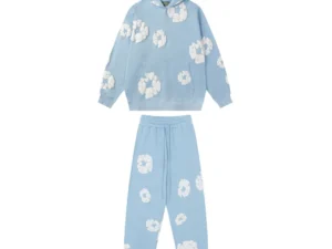 Denim Trs Baby Blue Set