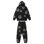 Denim Trs Black Grey Tracksuit