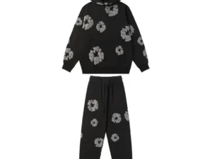 Denim Trs Black Grey Tracksuit
