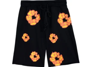 Denim Trs Black Shorts