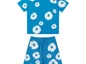 Denim Trs Blue Short set