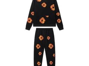 Denim Trs Orange Tracksuit