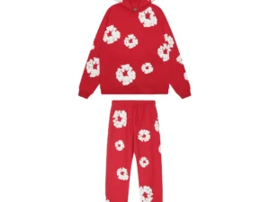Denim Trs Red Tracksuit