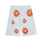 Denim Trs White Shorts