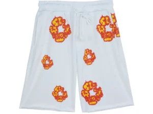 Denim Trs White Shorts