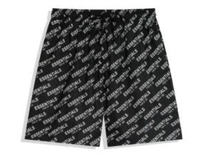 Essentials Black Shorts