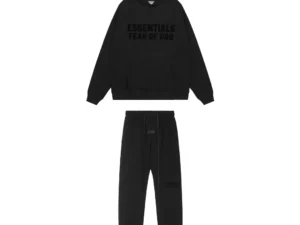 Essentials Fear of God Black Tracksuit