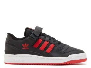 FORUM LOW ‘BLACK VIVID RED’
