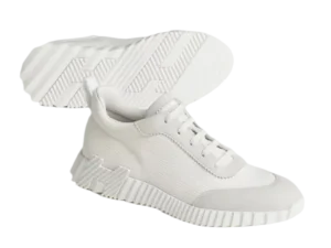 Hermes Bouncing Sneaker Triple White