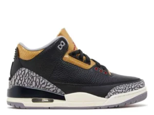 JORDAN RETRO 3 ‘BLACK GOLD’