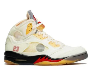 JORDAN RETRO 5 OFF-WHITE ‘SAIL’