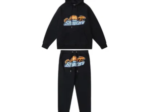 London Shooters Black Orange Tracksuit
