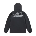 London Shooters Black Reflective Windbreaker