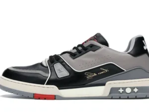LV Trainer Sneaker Black Grey