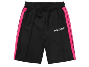Palm Angels Black Pink Pants