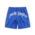 Palm Angels Blue Swim Shorts