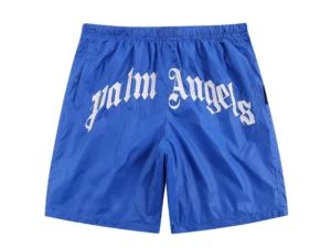 Palm Angels Blue Swim Shorts