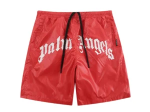Palm Angels Red Swim Shorts